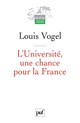L'Université, une chance pour la France