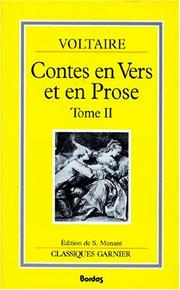 Contes en vers et en prose : tome II