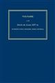 Les œuvres complètes de Voltaire : 11B : Siècle de Louis XIV : Tome IB : [Introduction : dossier, index général]