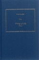 Les œuvres complètes de Voltaire : 70A : Writings of 1769 (IIA)
