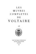 Les Oeuvres complètes de Voltaire : 17 : [1737] : The Complete works of Voltaire