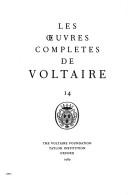 Les oeuvres complètes de Voltaire : 14 : 1734-1735 : The Complete works of Voltaire