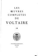 Les oeuvres complètes de Voltaire : 1B : [Oeuvres de 1707-1722 : [II]
