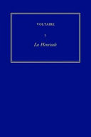 Les oeuvres complètes de Voltaire : 2 : La Henriade : The complete works of Voltaire