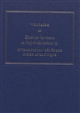 Les oeuvres complètes de Voltaire : 21 : Essai sur les moeurs et l'esprit des nations : Tome I : Introduction générale, index analytique