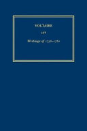 Les oeuvres complètes de Voltaire : 49B : [Writings of 1758-1760]