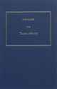 Les oeuvres complètes de Voltaire : 61B : [Théâtre, 1766-1767]