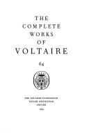Les oeuvres complètes de Voltaire : 64 : La défense de mon oncle : a Warburton : The complete works of Voltaire