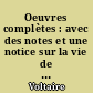 Oeuvres complètes : avec des notes et une notice sur la vie de Voltaire : 11 : Correspondance générale, Tome premier