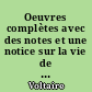Oeuvres complètes avec des notes et une notice sur la vie de Voltaire : 1 : Vie de Voltaire : Théâtre
