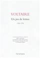 Voltaire : un jeu de lettres, 1723-1778
