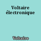 Voltaire électronique