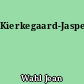 Kierkegaard-Jaspers