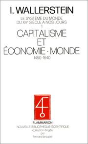 Capitalisme et économie-monde : 1450-1640