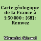 Carte géologique de la France à 1:50 000 : [68] : Renwez