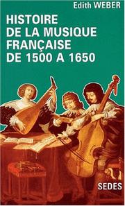 Histoire de la musique française : 1500-1650