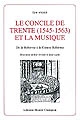 Le Concile de Trente (1545-1563) et la musique : de la Réforme à la Contre-Réforme