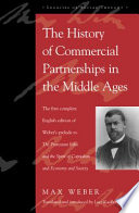 The history of commercial partnerships in the Middle Ages