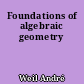 Foundations of algebraic geometry