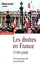 Les droites en France : 1789-2008