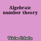 Algebraic number theory