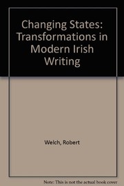 Changing states : transformations in modern Irish writing