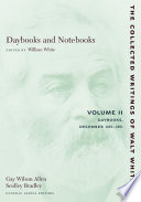 Daybooks and notebooks : vol.II : Daybooks, december 1881 - 1891