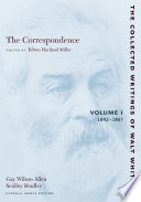 The Correspondence : vol.I : 1842-1867