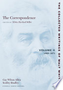 The Correspondence : vol.II : 1868-1875