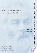 The Correspondence : vol.IV : 1886-1889