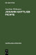 Johann Gottlieb Fichte : Einführung in seine Philosophie
