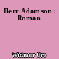 Herr Adamson : Roman