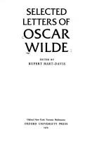 Selected letters of Oscar Wilde
