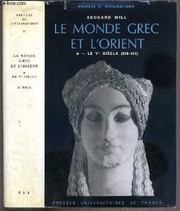 Le Monde grec et l'Orient : Tome I : Le Ve siècle : 510-403 : avec un complément bibliographique