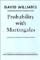 Probability with martingales