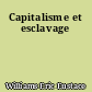 Capitalisme et esclavage