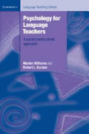 Psychology for language teachers : a social constructivist approach