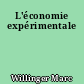 L'économie expérimentale