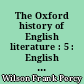 The Oxford history of English literature : 5 : English Drama : 1485-1585