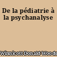 De la pédiatrie à la psychanalyse