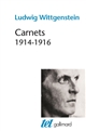 Carnets : 1914-1916