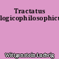 Tractatus logicophilosophicus