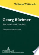 Über deutsche Dichtungen : 4 : Georg Büchner : Rückblick und Einblick