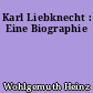 Karl Liebknecht : Eine Biographie