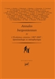 Annales bergsoniennes IV : <i>L'Évolution créatrice,1907-2007 : épistémologie et métaphysique