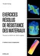 Exercices résolus de résistance des matériaux