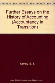 Further essays on the history of accounting