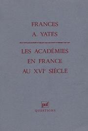Les académies en France au XVIe siècle