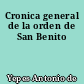 Cronica general de la orden de San Benito