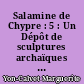 Salamine de Chypre : 5 : Un  Dépôt de sculptures archaïques : Ayios Varnavas, site A